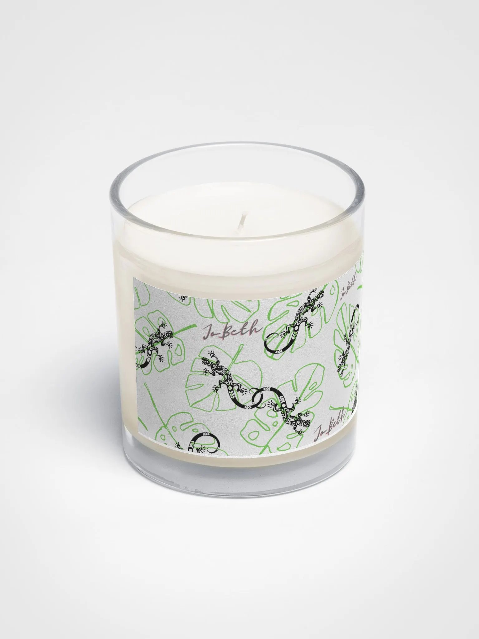 JoBeths' Design Lizard 🦎 Print Candle🕯 product image (2)