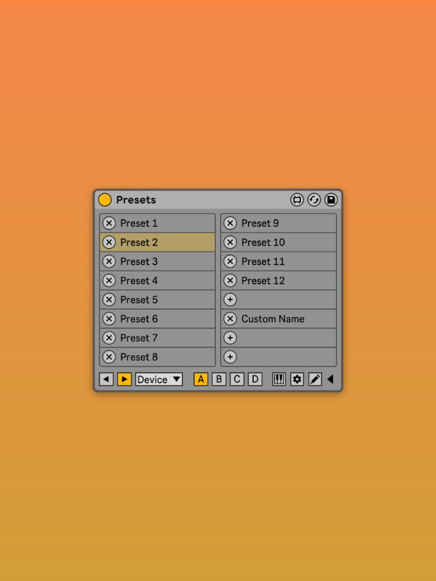 Presets Device product image (1)