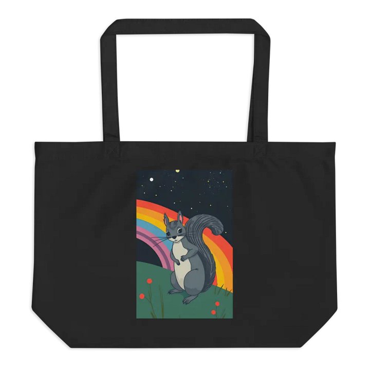 Rainbow Squirrel Eco Tote product image (1)