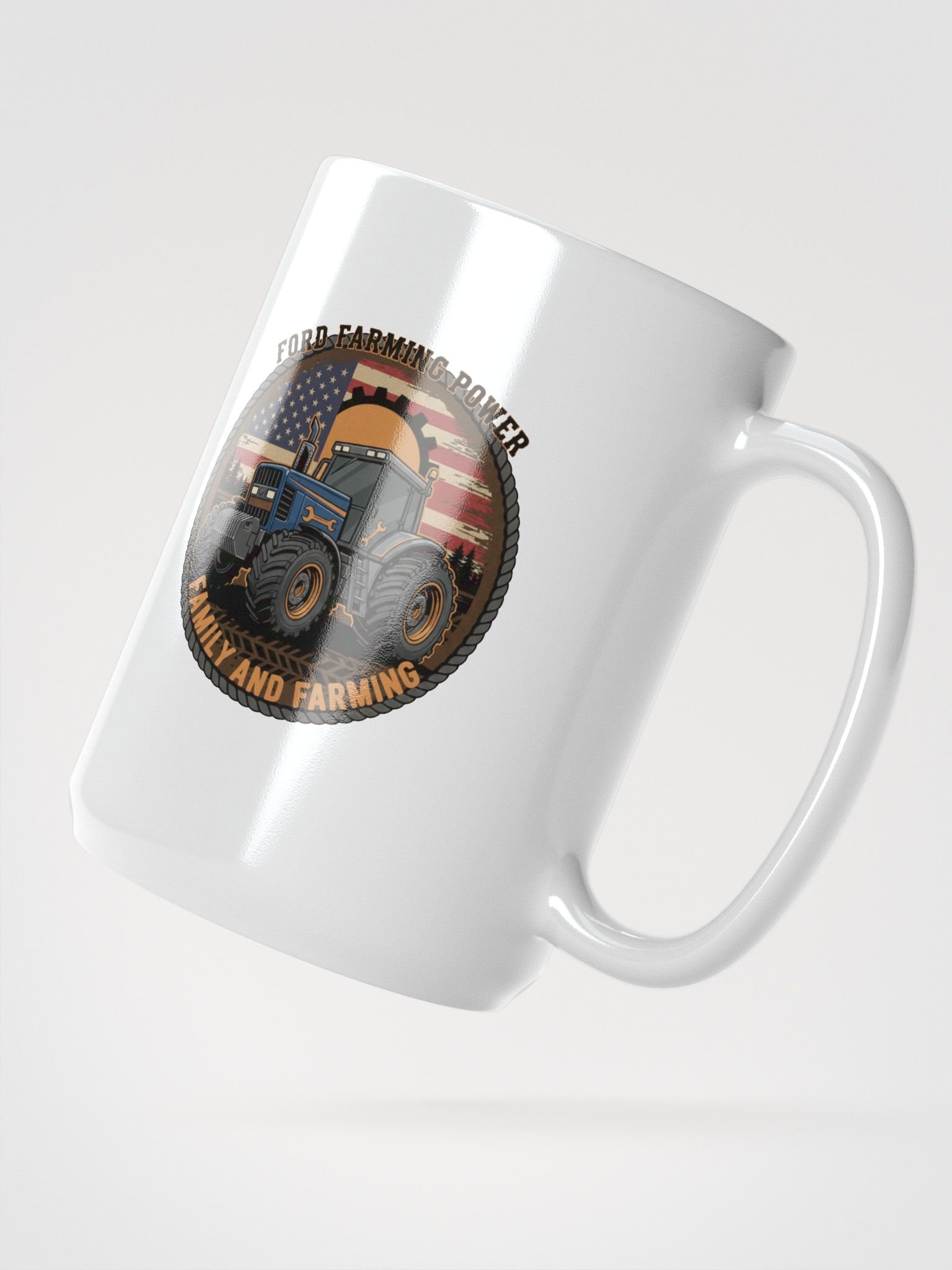Ford Farming Power Emblem Mug product image (3)