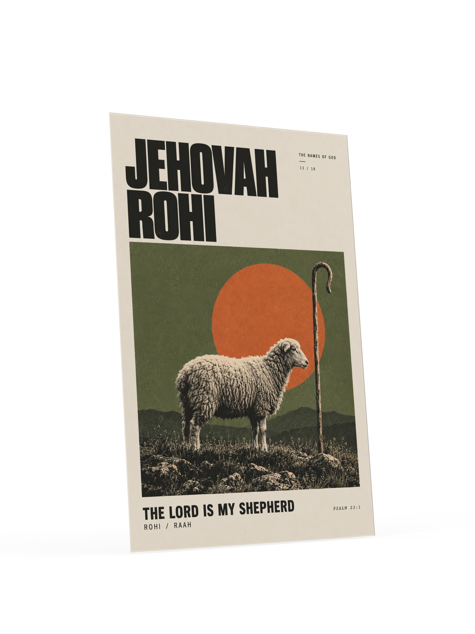 Jehovah Rohi | Names of God Art Print product image (4)