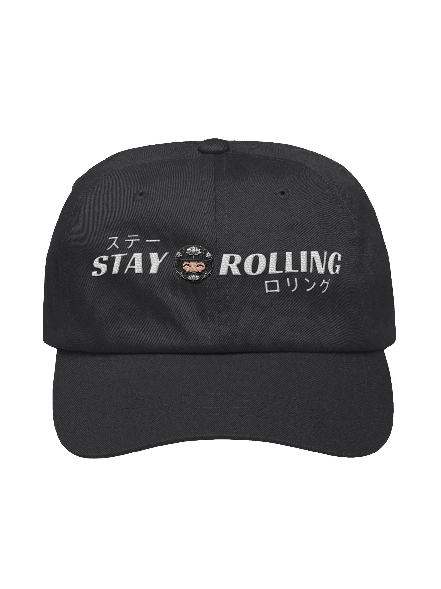 STAY ROLLING Dad Hat — Yupoong x DRAYV product image (1)
