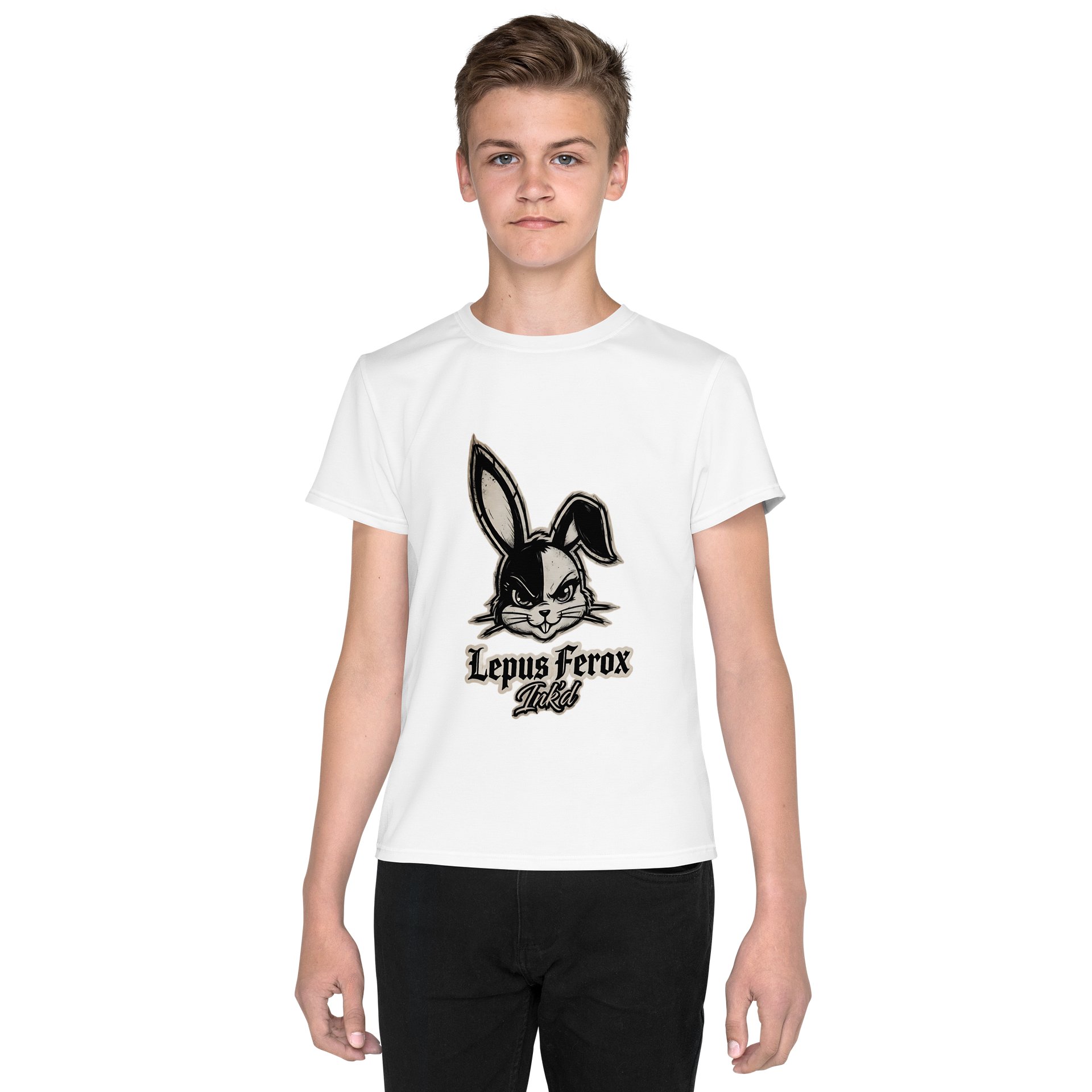Lepus Ferox Ink'd — Feral Bunny Conejito product image (1)