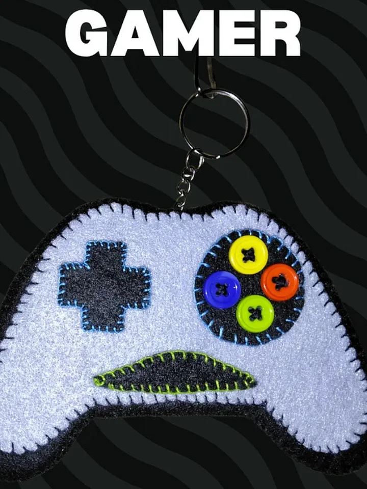 Gamer Controller 2D Keychain product image (1)