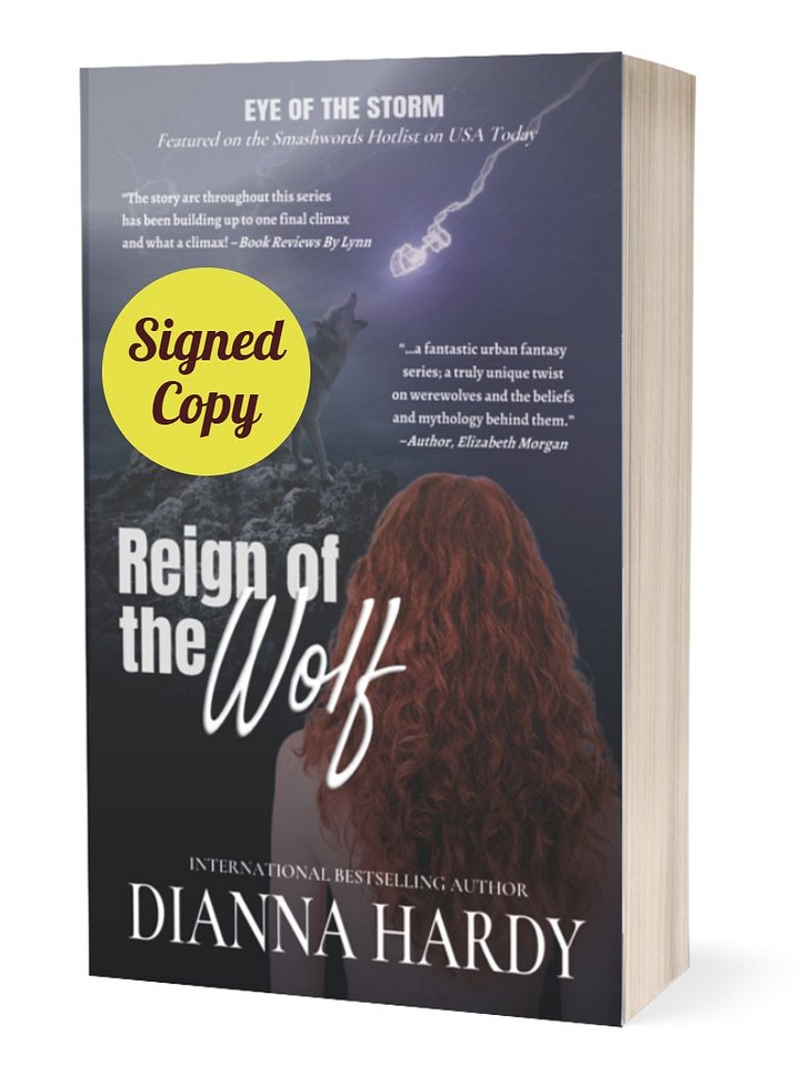 Reign of the Wolf (Eye of the Storm, 6) - Signed Paperback product image (1)