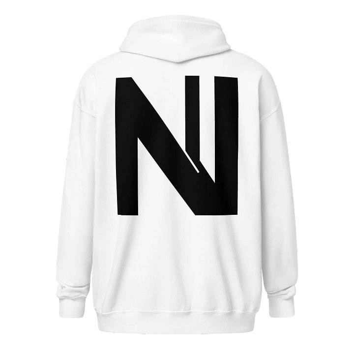 Flaskn zip hoodie (black logo) product image (26)