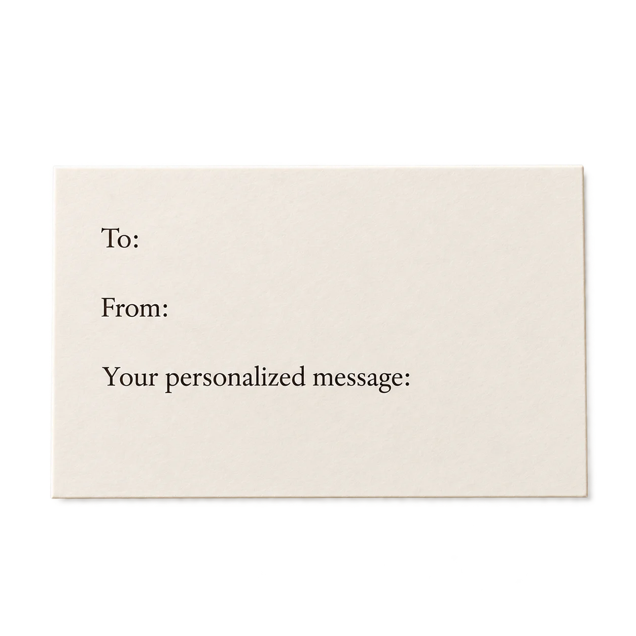 Personalized Gift Note product image (2)