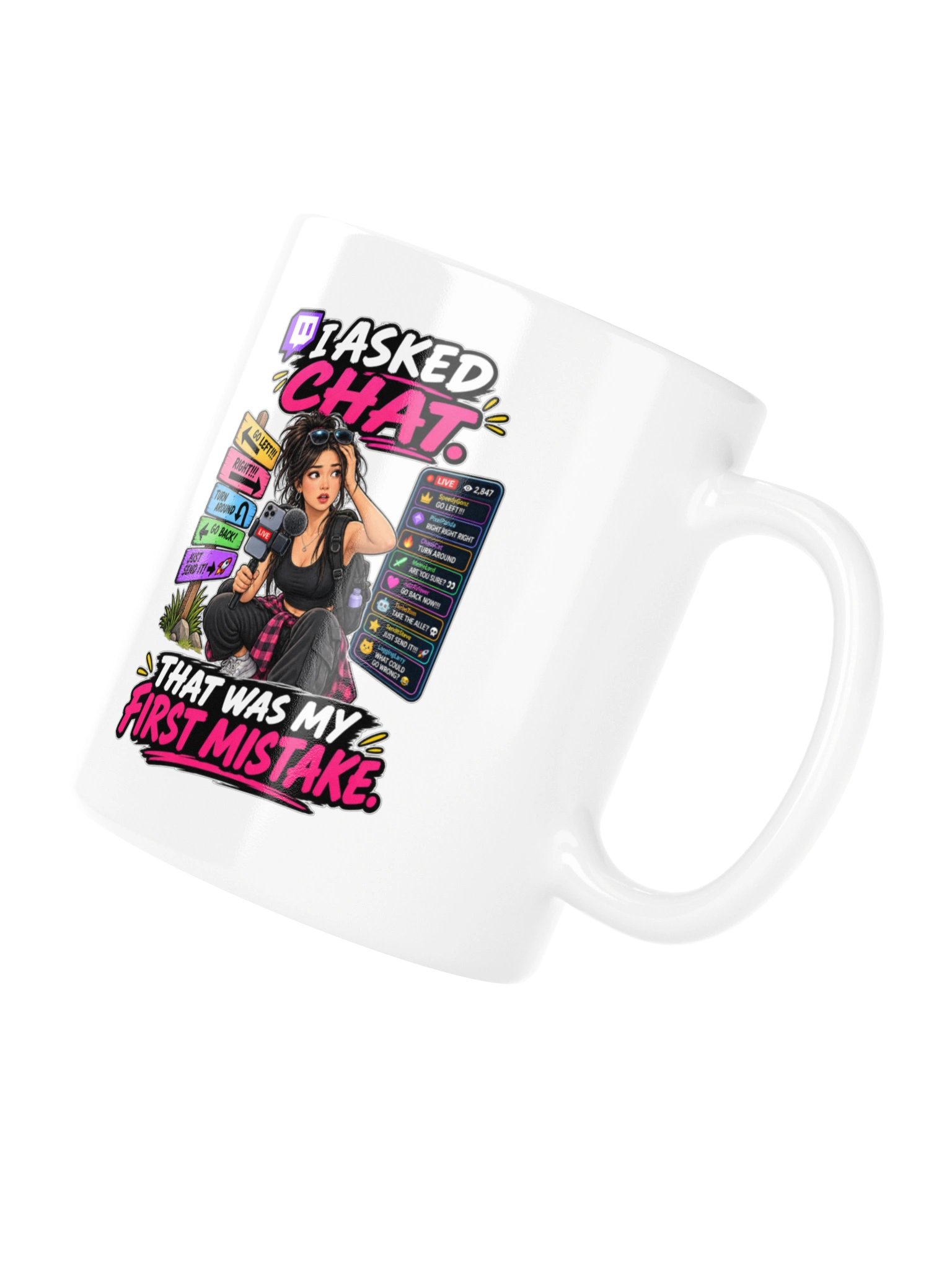 I ASKED CHAT. THAT WAS MY FIRST MISTAKE - WOMAN - MUG product image (10)