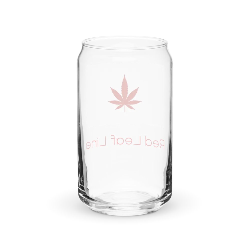 Red Leaf Line Can-Shaped Glasses product image (38)