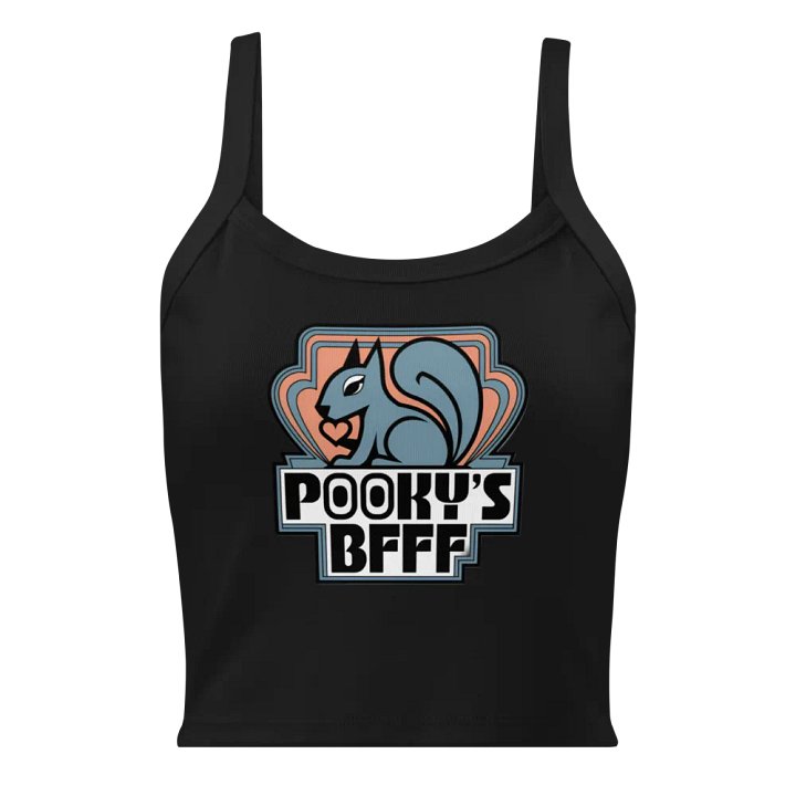 Pooky's BFFF (best firiend fucking forever) Micro-Rib Tank Top product image (1)