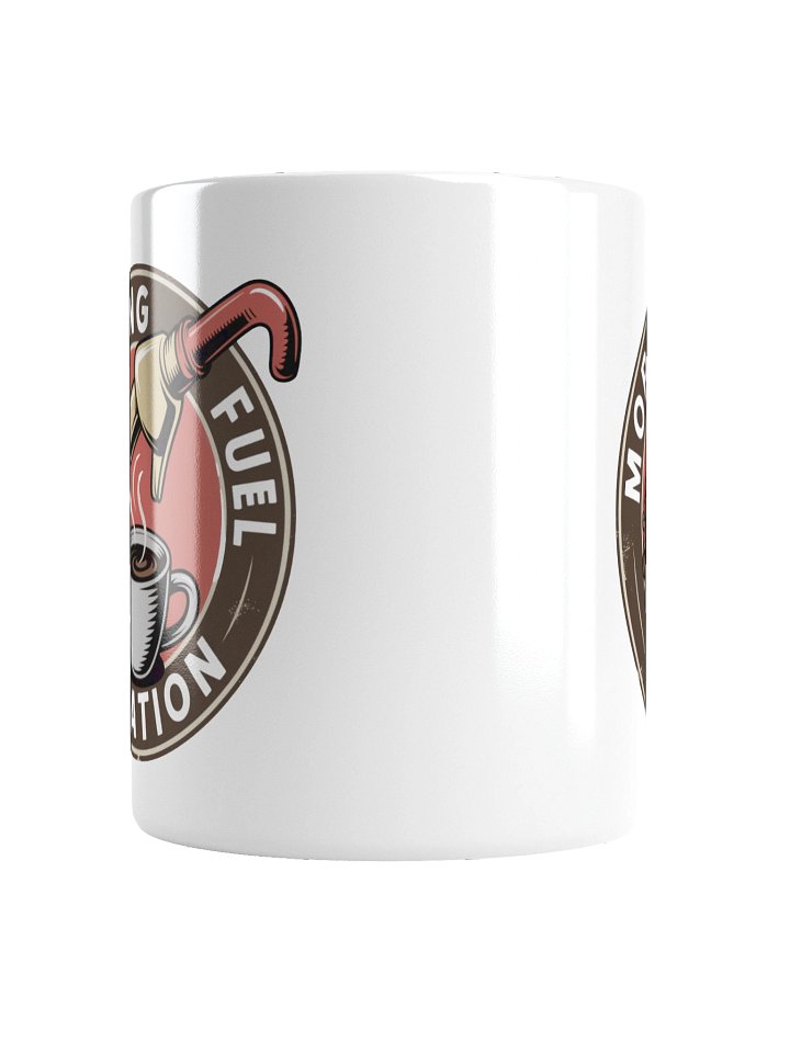 Morning Fuel Station Coffee Mug – Retro Style for Coffee Fans product image (2)