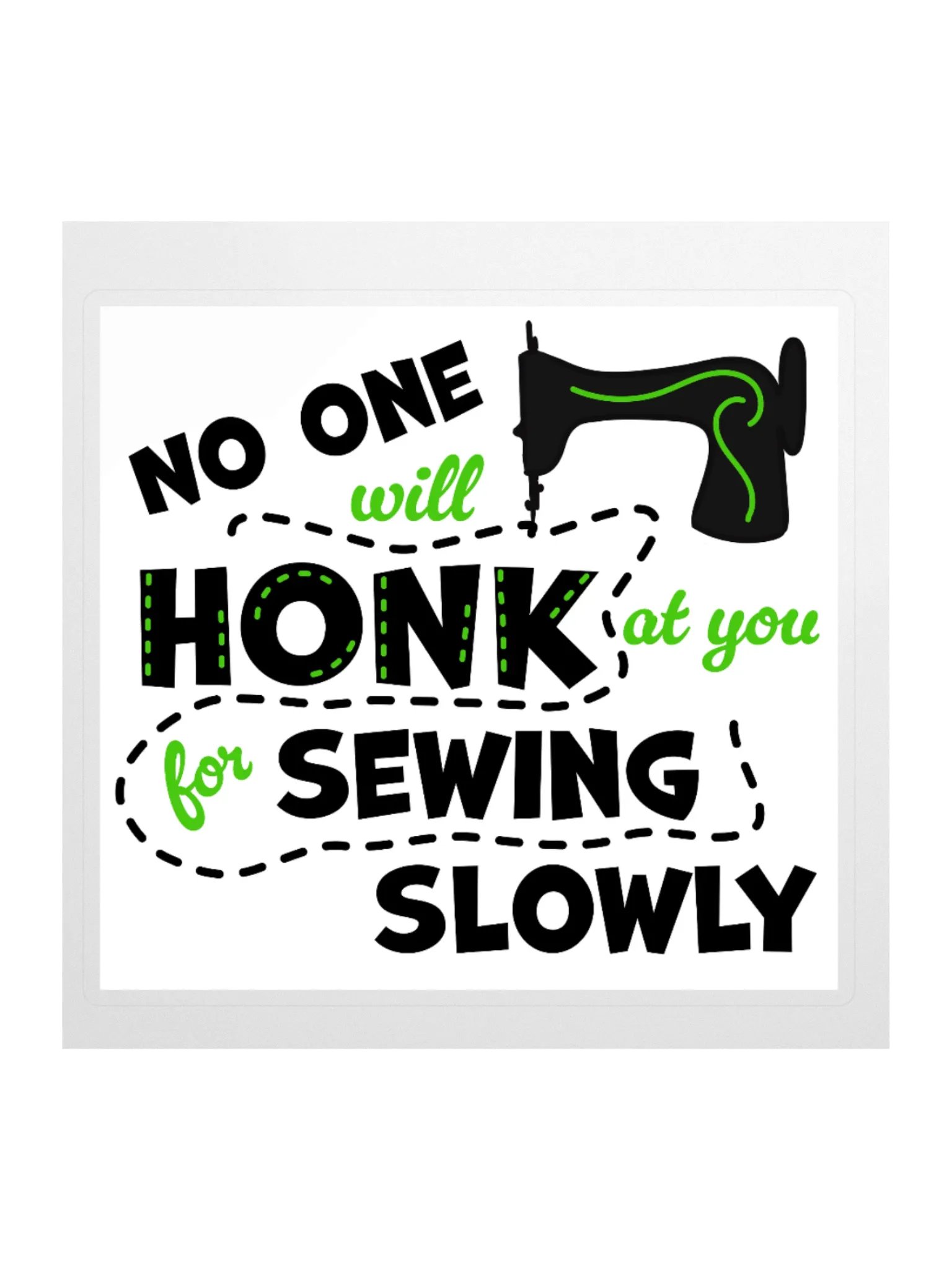 Sew Slowly Sticker product image (2)