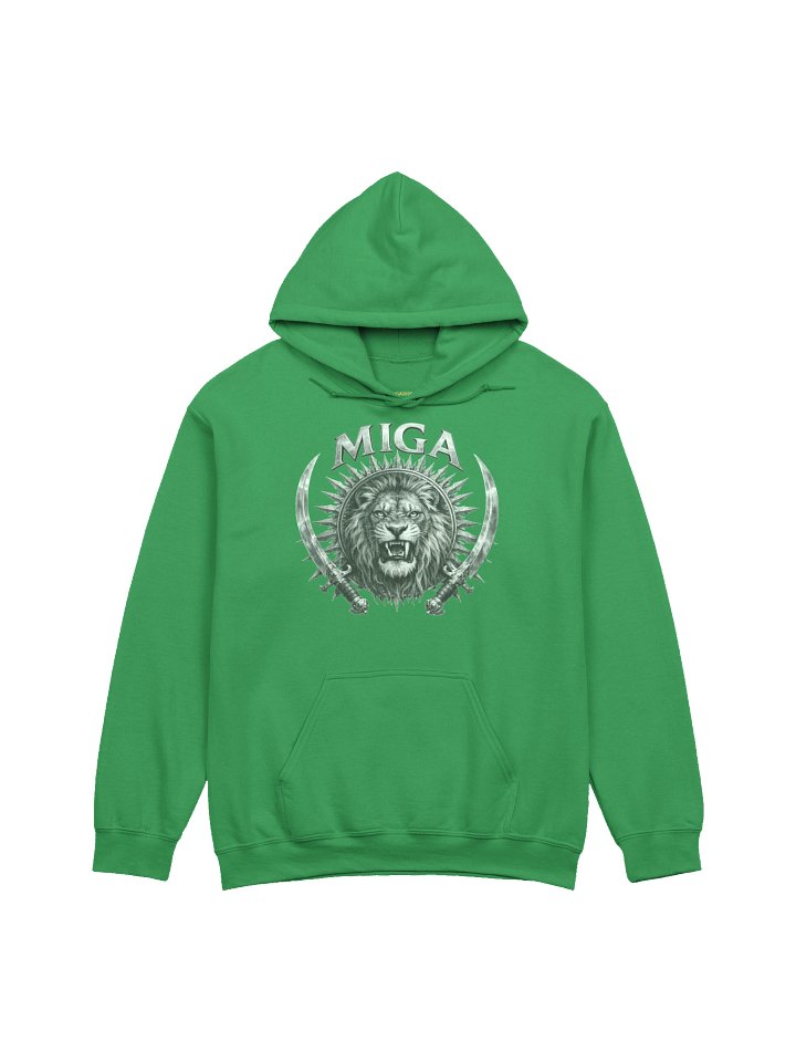 MIGA Lion Head Bold Unisex Hoodie product image (13)