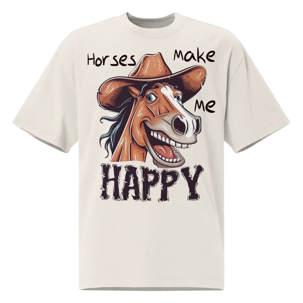 "Happy Trails" Oversized Tee product image (1)