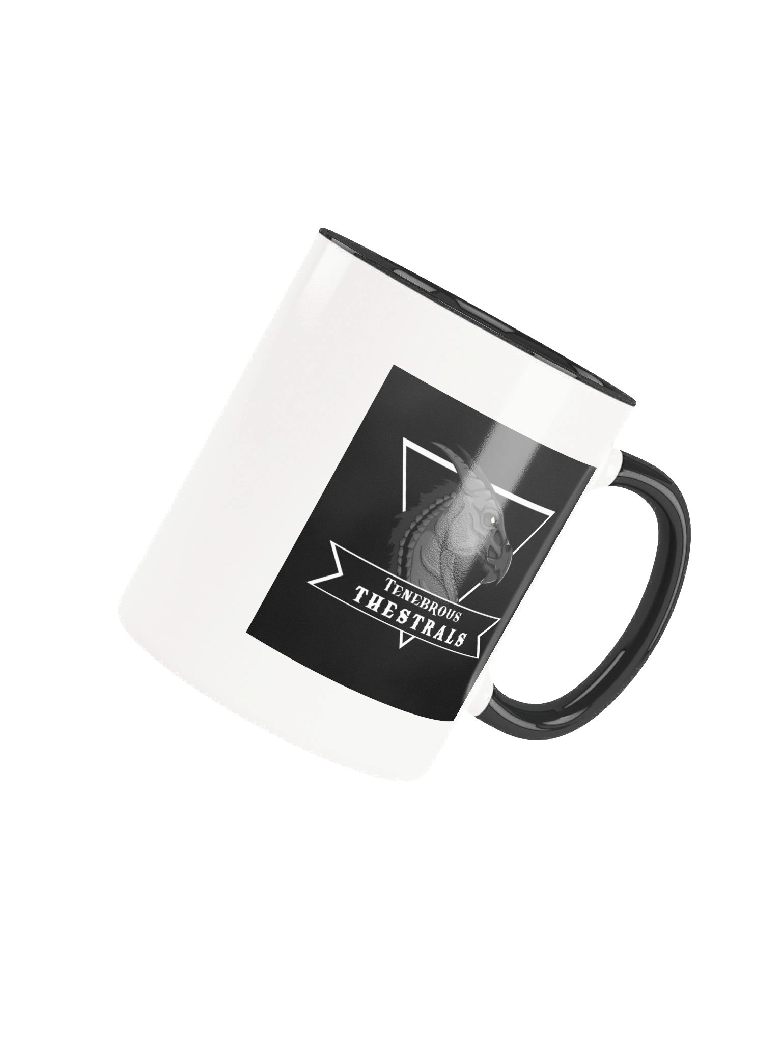 Tenebrous Thestrals Team Ceramic Mug with Color Inside product image (7)