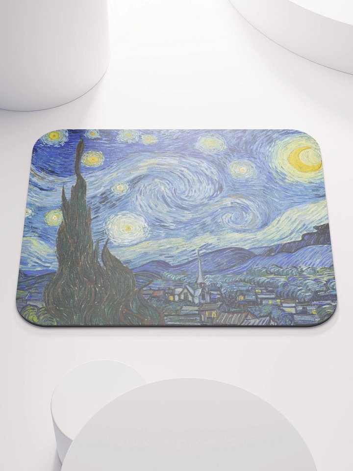 Van Gogh – The Starry Night Mouse Pad product image (1)