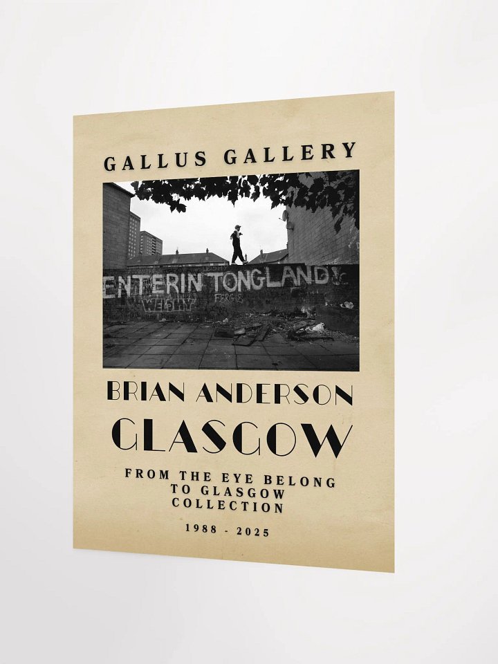 Posters Glasgow Ltd Edition of 250 product image (2)