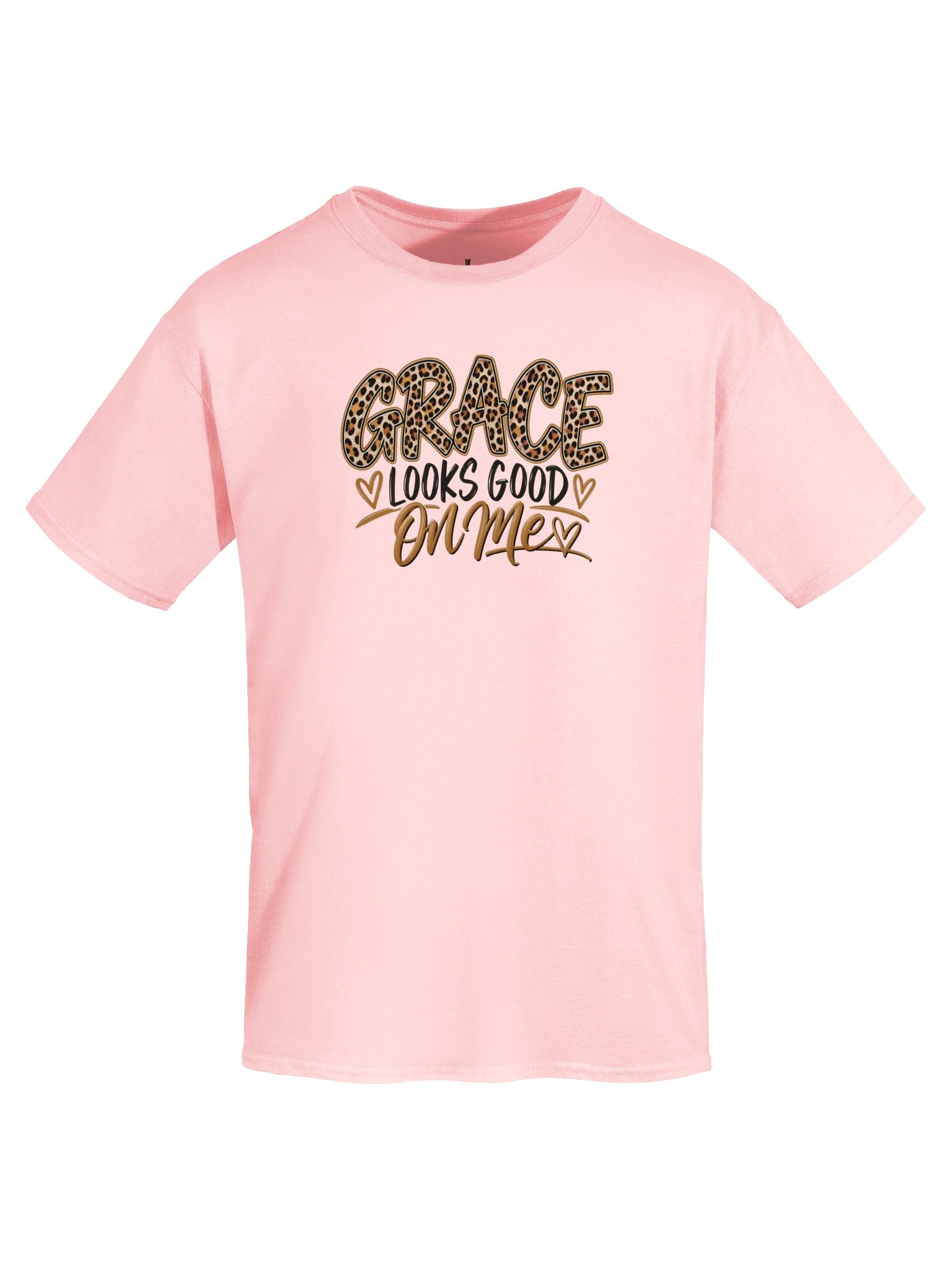 Grace Looks Good on Me Christian Graphic T-Shirt product image (9)