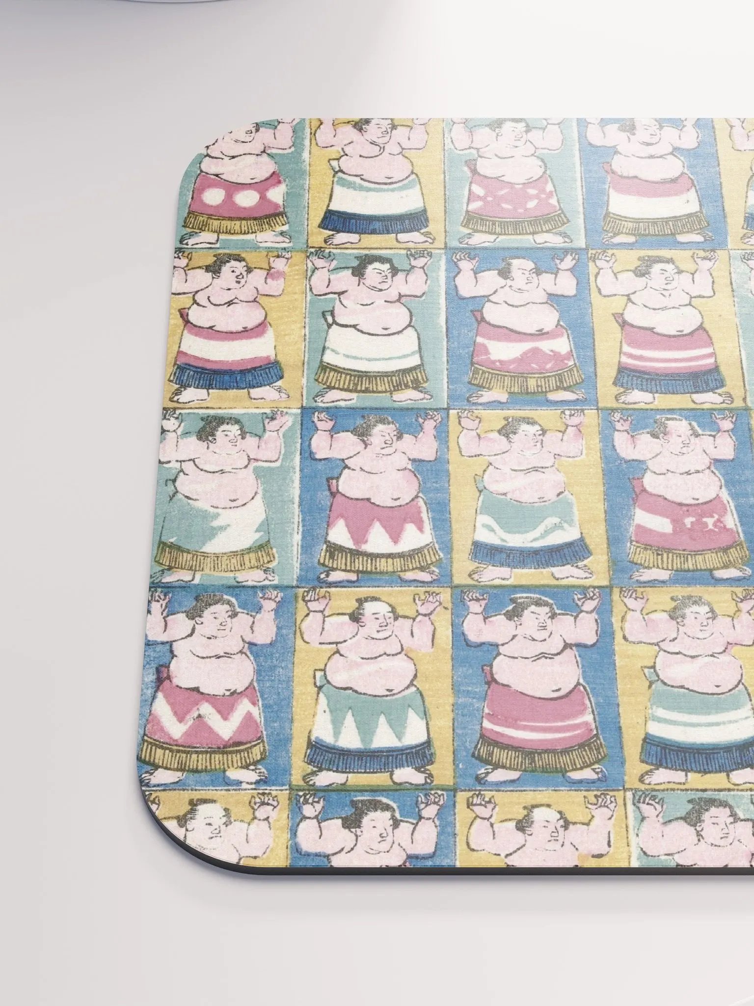 Sumo Wrestlers Mouse Pad product image (6)
