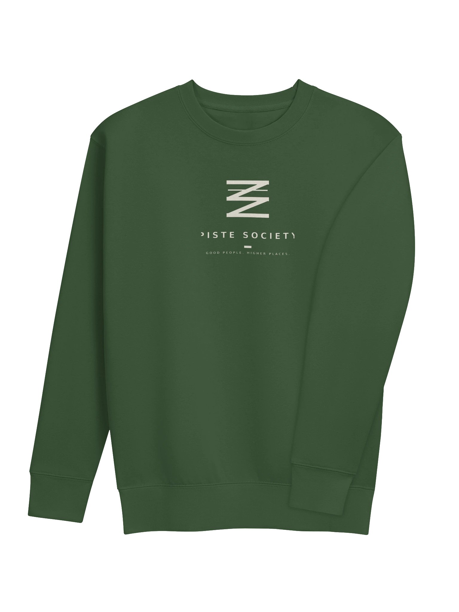 PISTE SOCIETY Wordmark Crewneck – Forest product image (4)