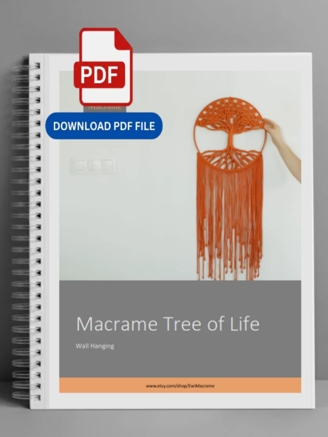 Macrame Tree of Life Wall Decor — Photo Tutorial product image (1)