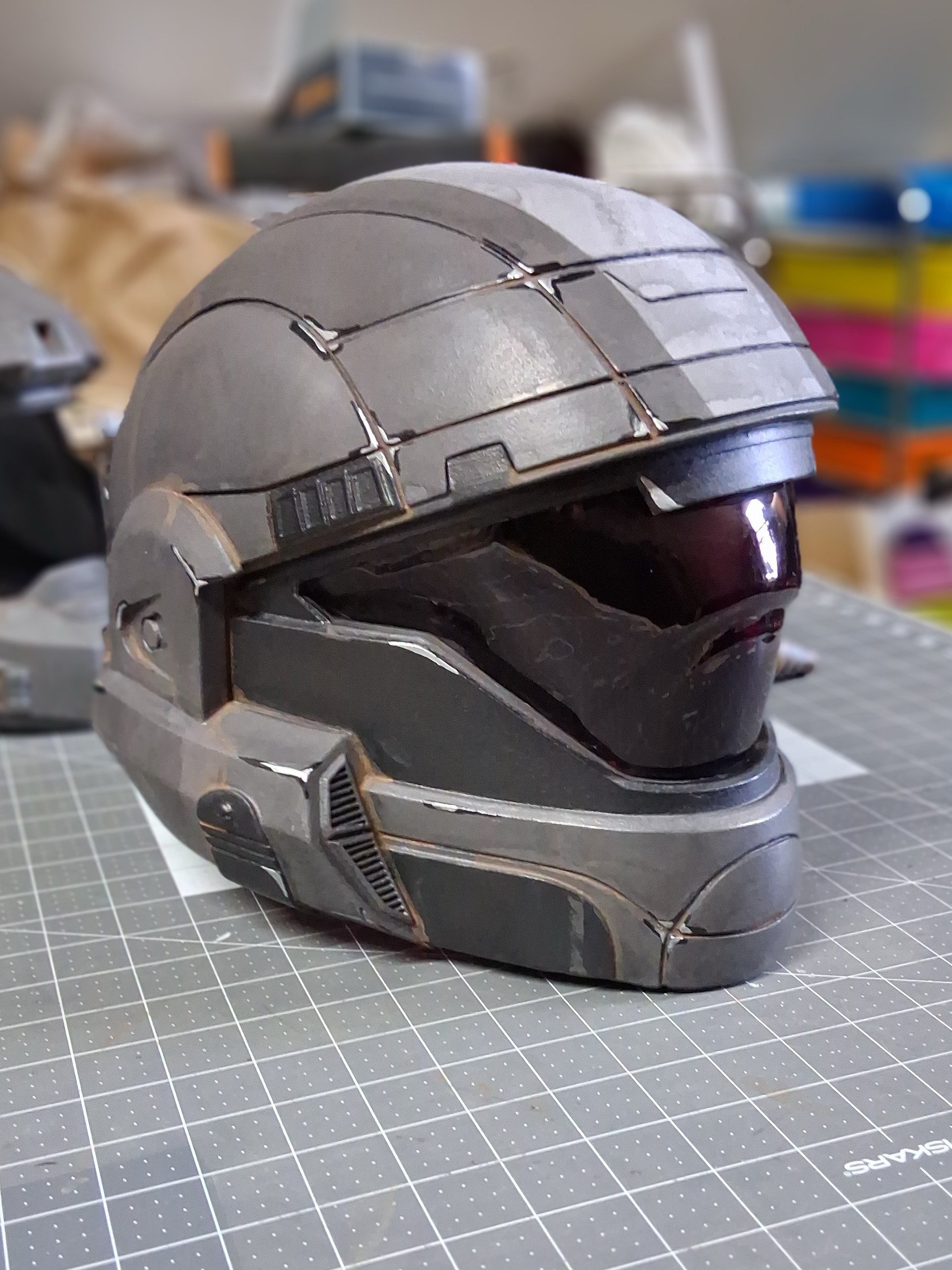 reach odst delta helmet prop. 3-D printed Standard version product image (2)