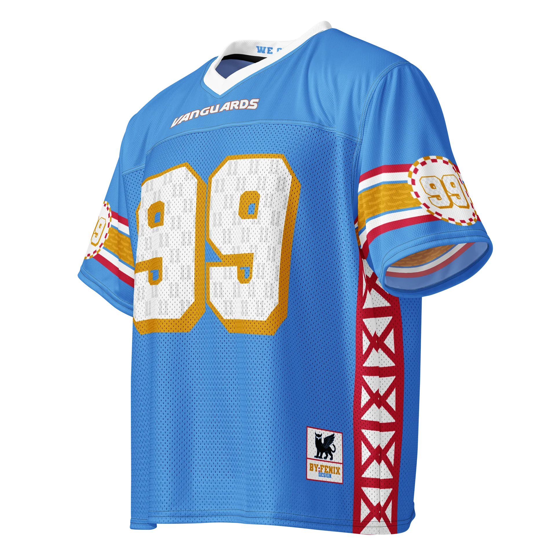 Houston Vanguards Blue Alt Jersey product image (3)