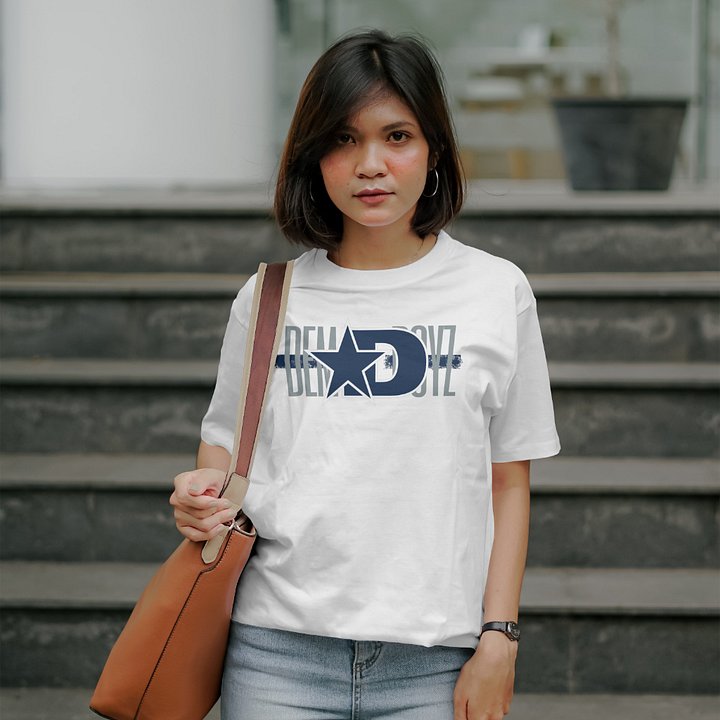 DEM BOYZ Tshirt (Navy Star-D) product image (2)