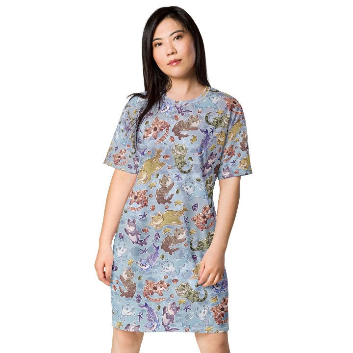 CATSHARK - t-shirt dress product image (1)