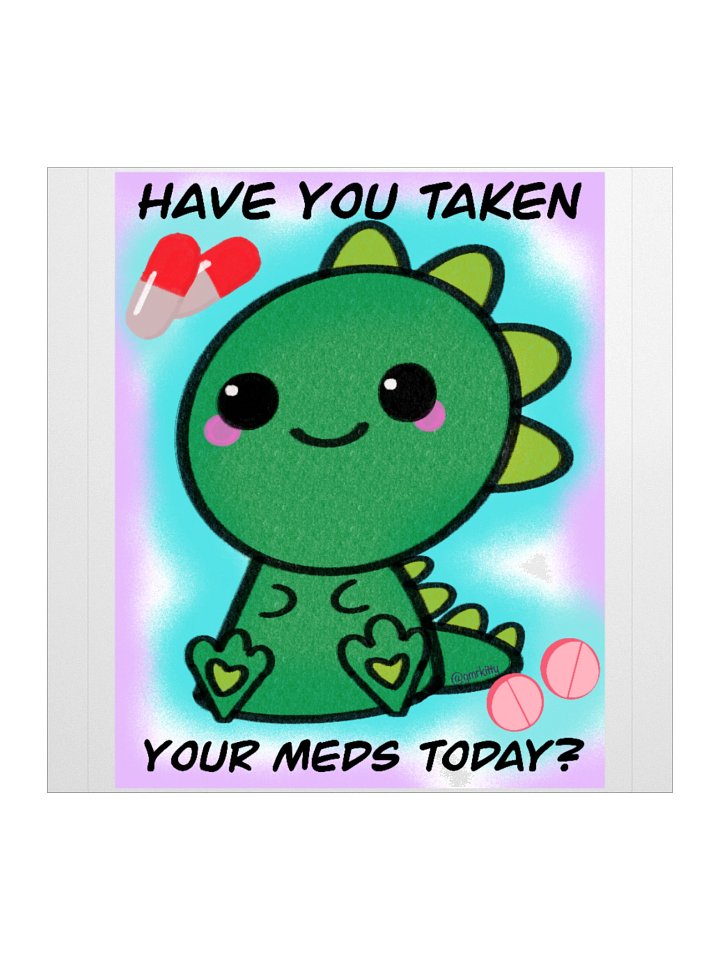Dino Meds Sticker product image (2)