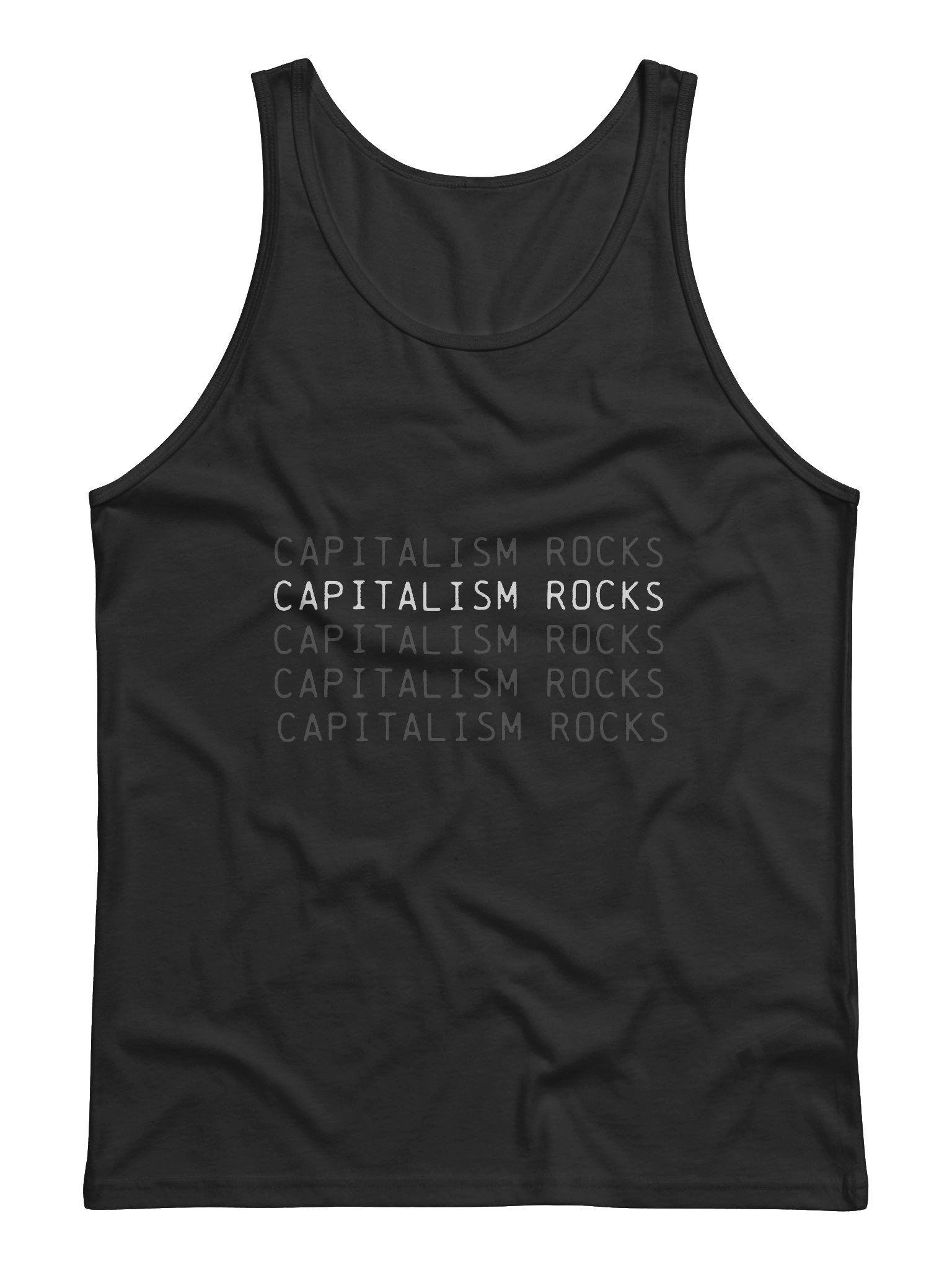 Capitalism Rocks Men's Tank product image (1)