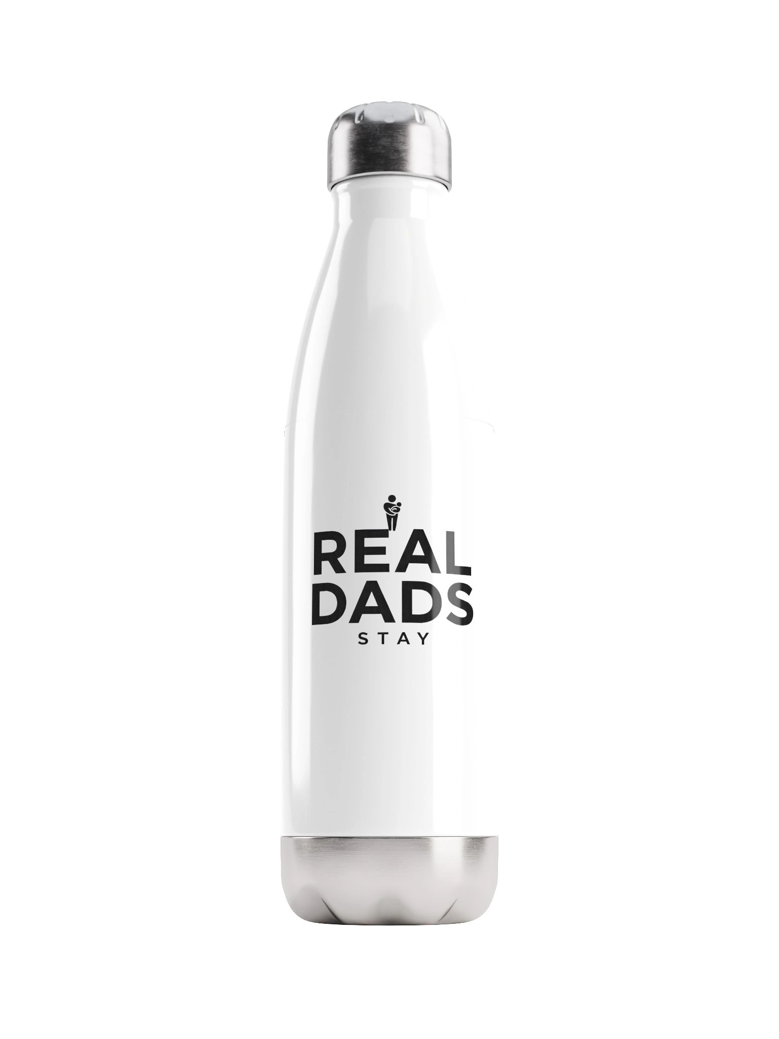 Real Dads Stay Stainless Steel Water Bottle product image (1)