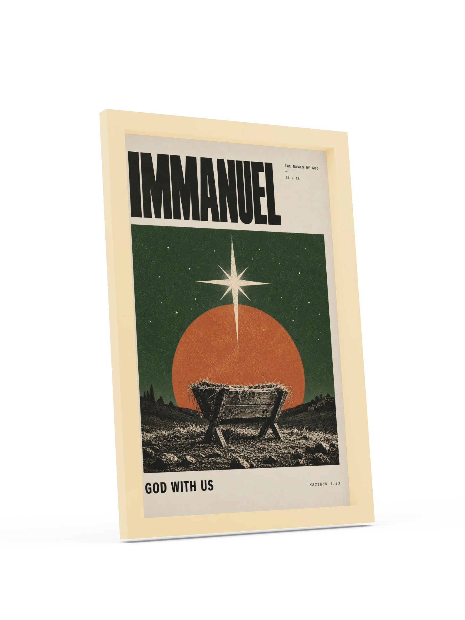 Immanuel | Names of God Framed Print product image (7)
