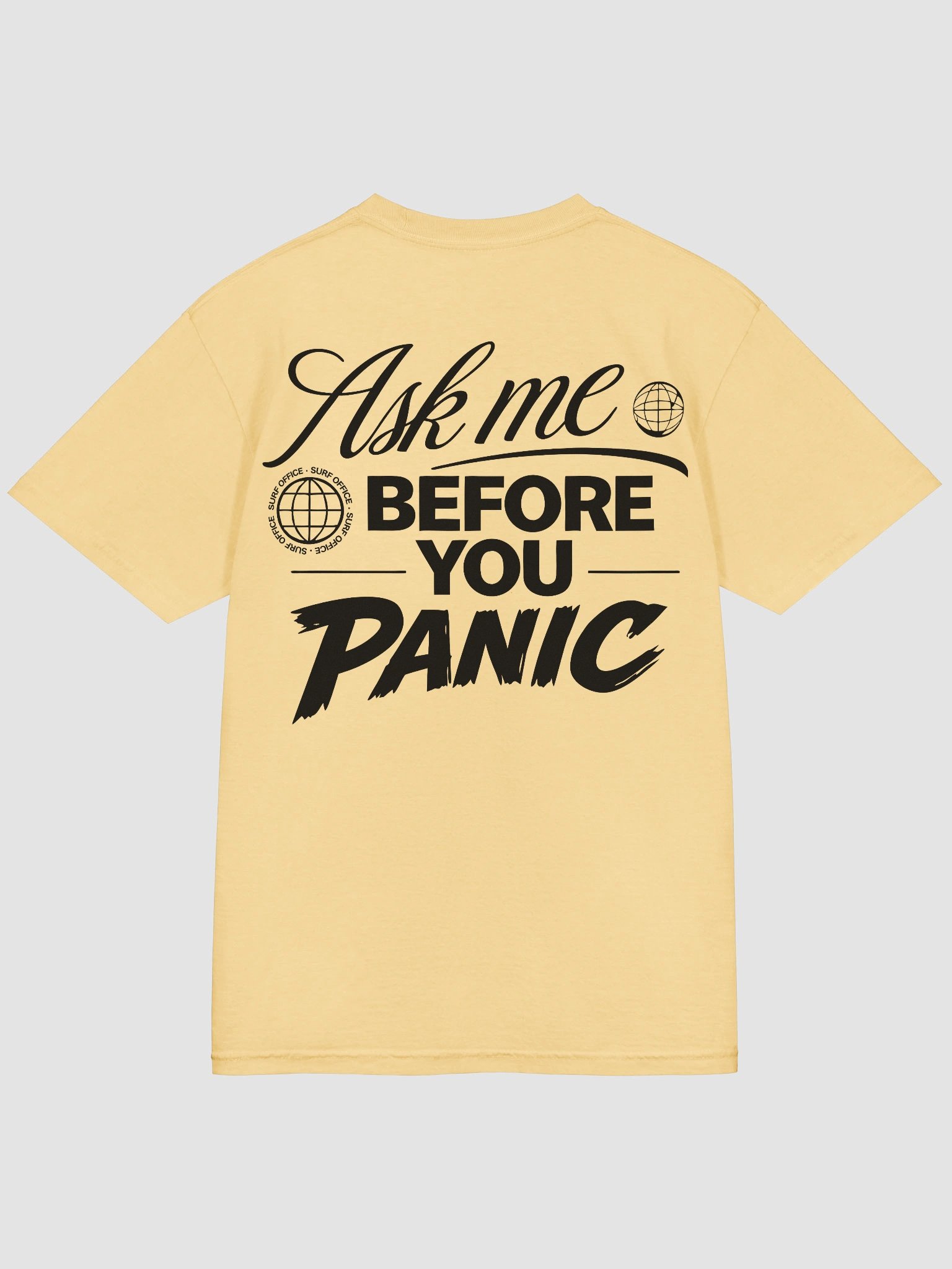 Team T-Shirt - Panic (Yellow) product image (4)