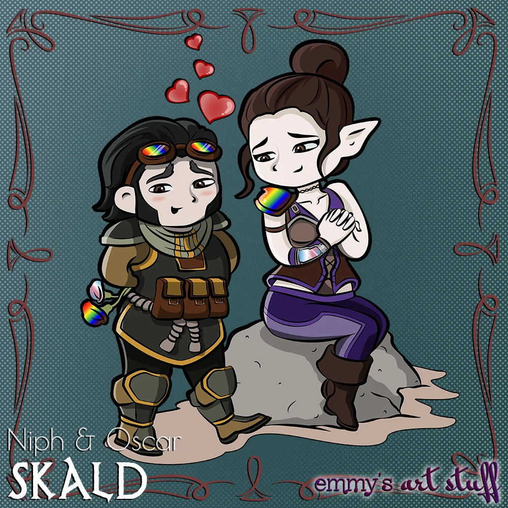 cuties character art || emmy's art stuff product image (6)