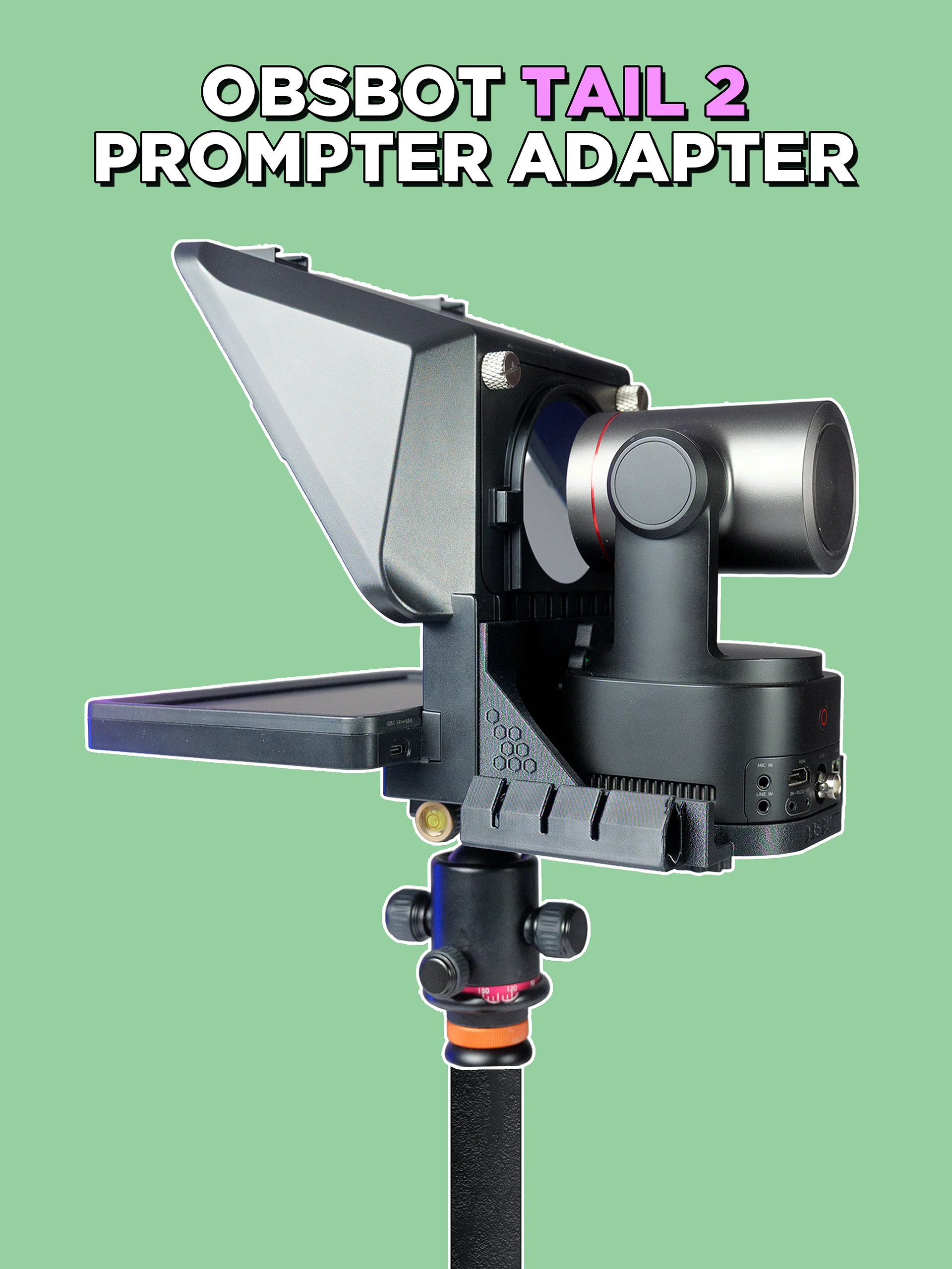 OBSBOT Tail 2 Kit for Elgato Prompter product image (1)