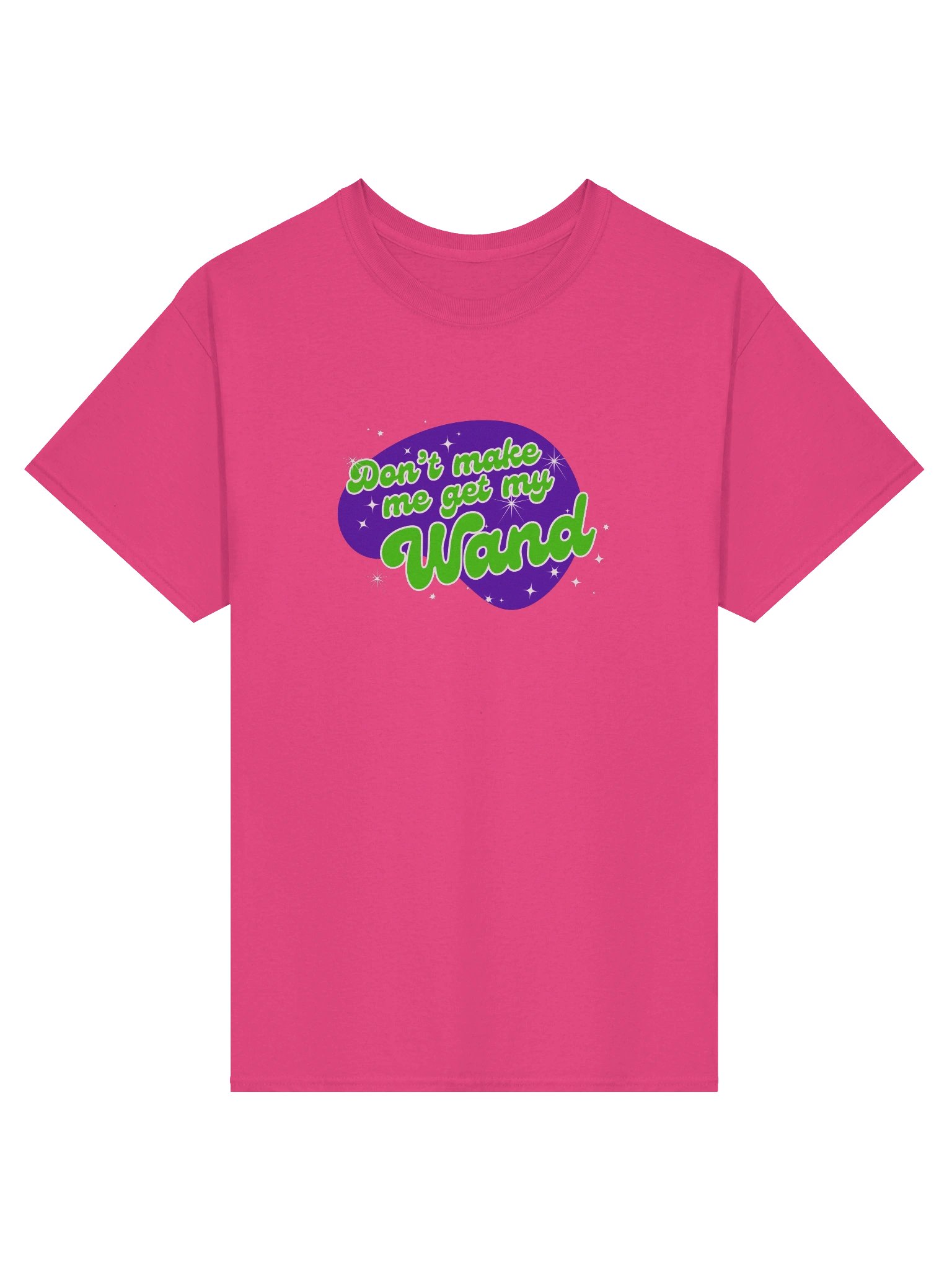 Fair warning tee (green & purple) product image (1)