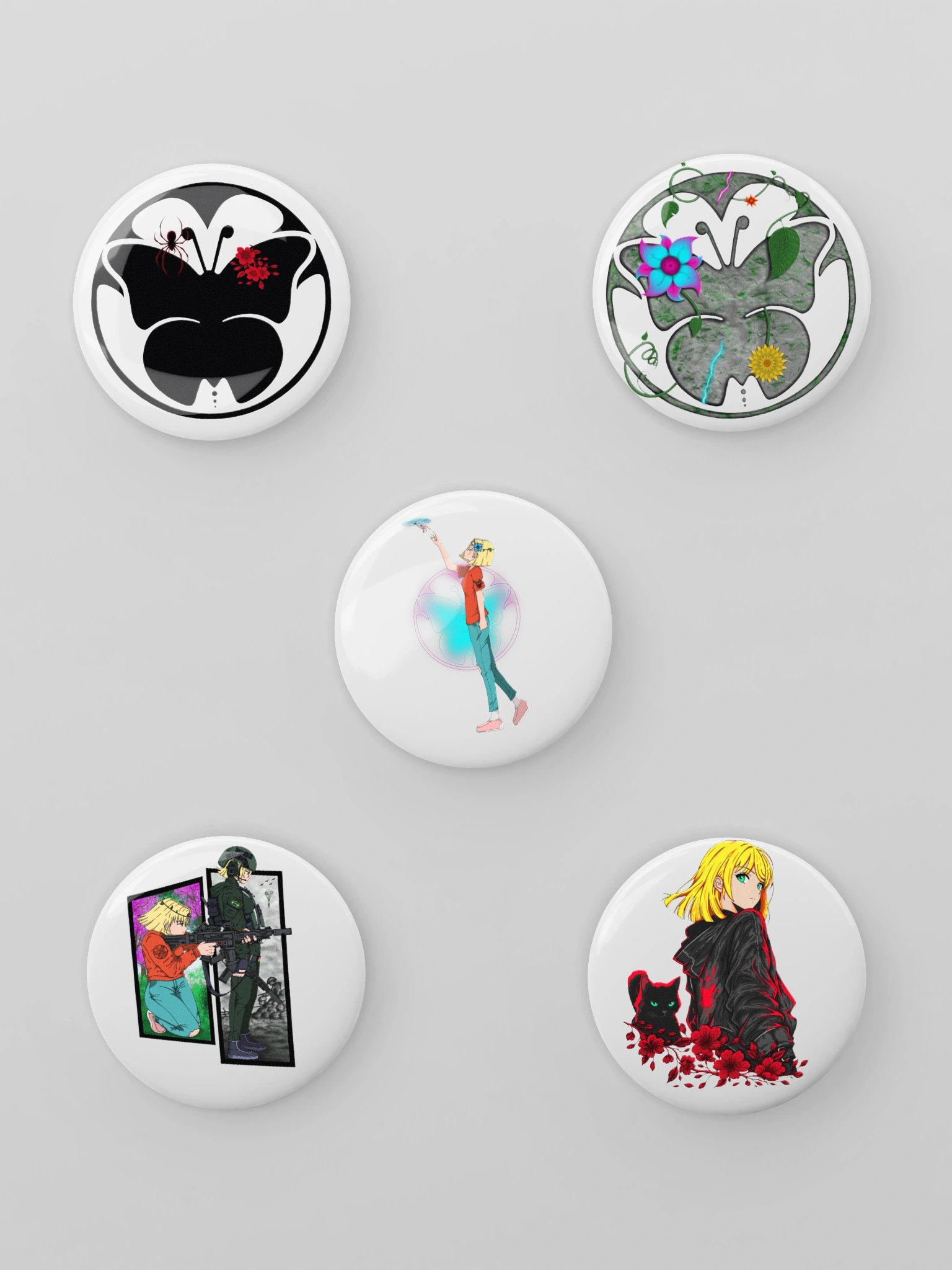 Mixed Collection Enamel Pins product image (2)