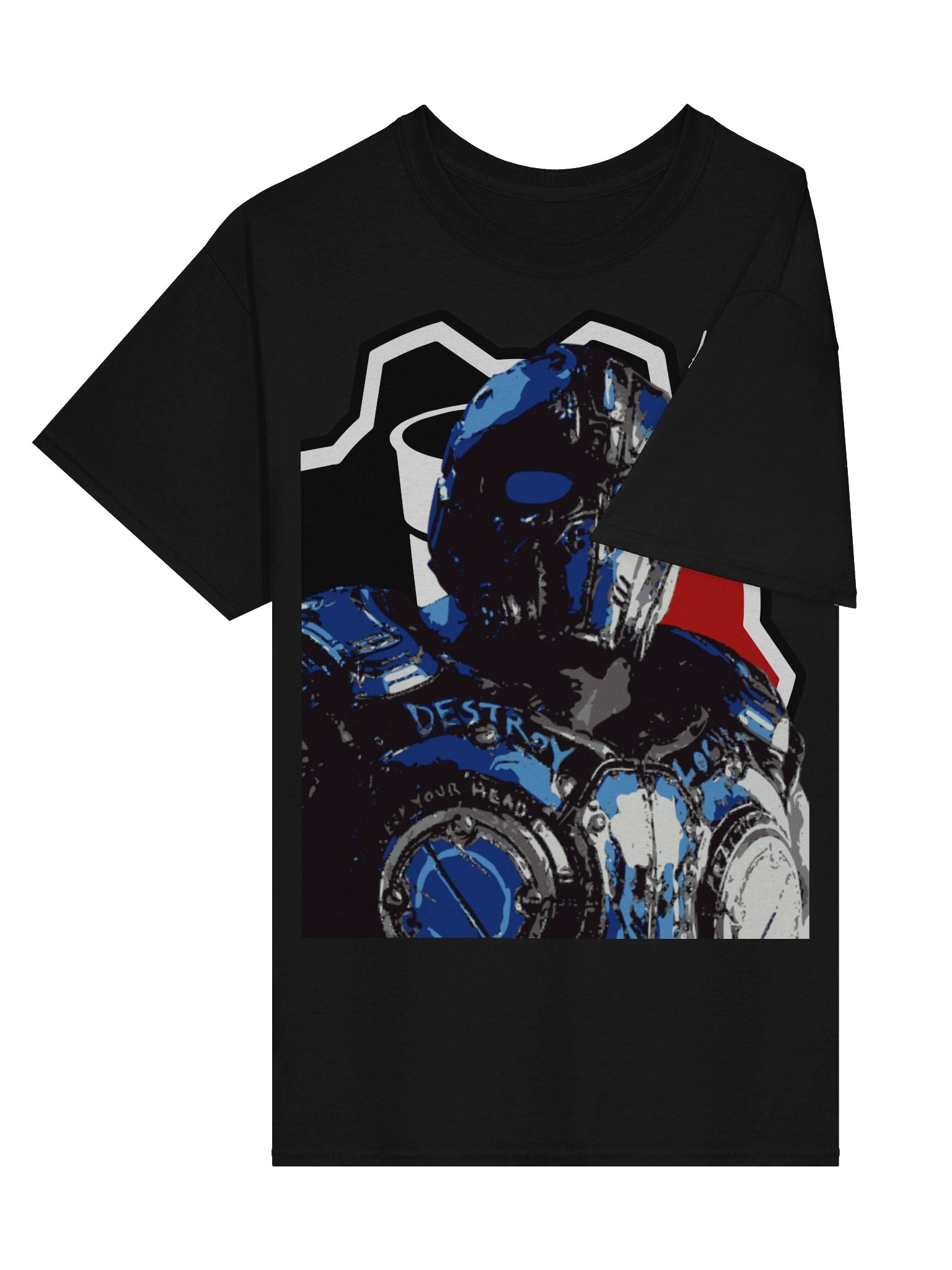 Clayton painting tee (BLACK) product image (3)