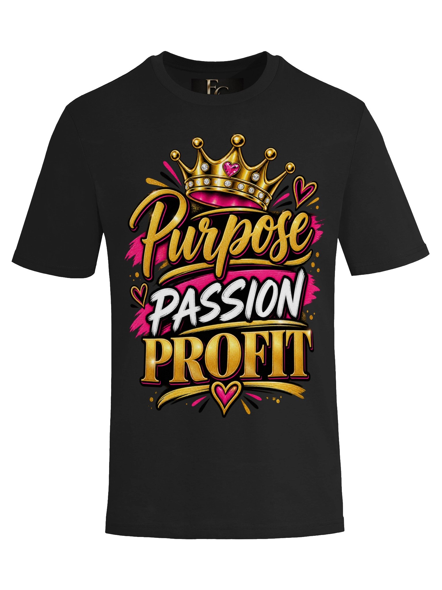 Purpose Passion Profit Crown Tee product image (5)