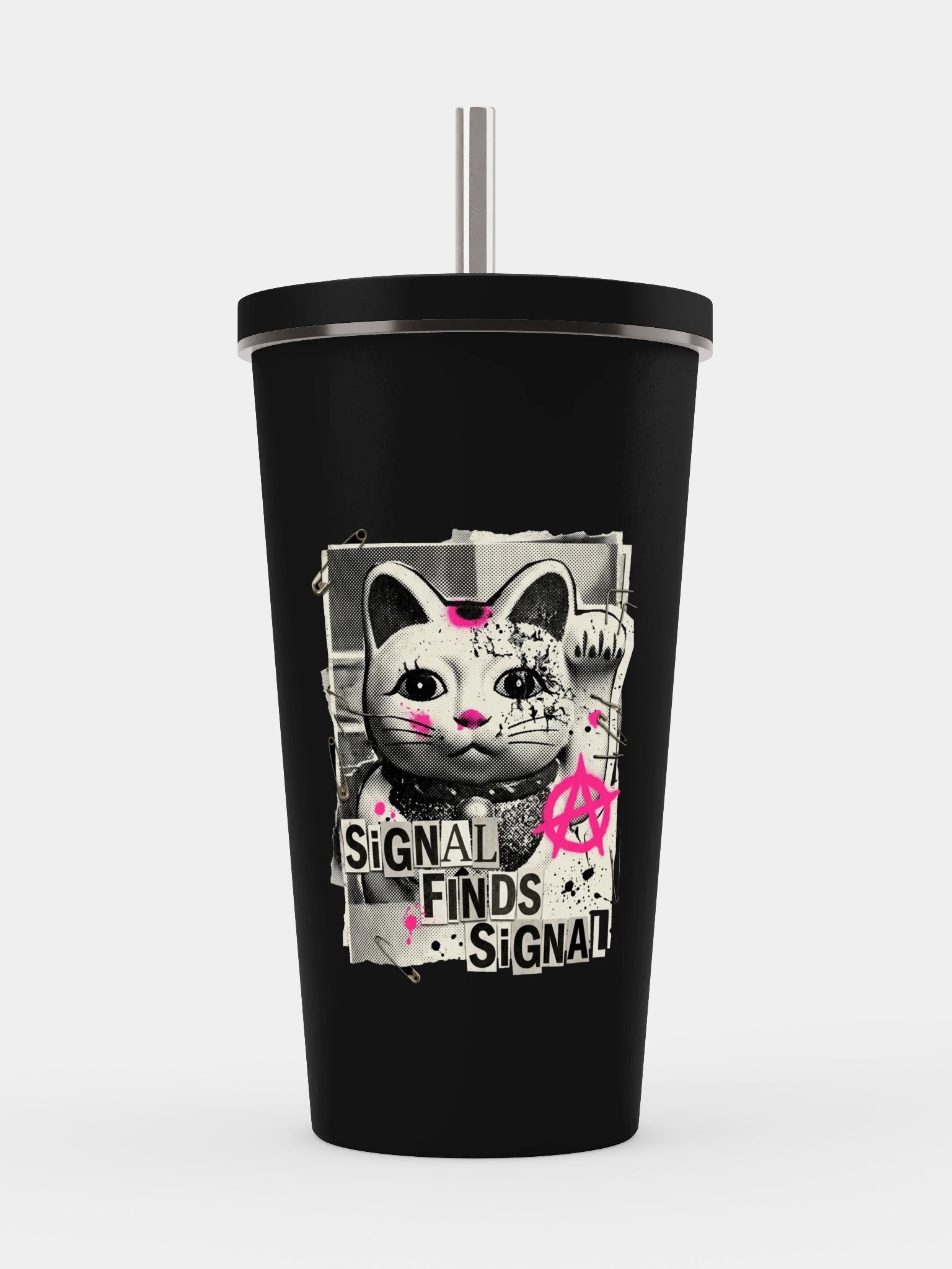 Static Cat — Tumbler product image (1)