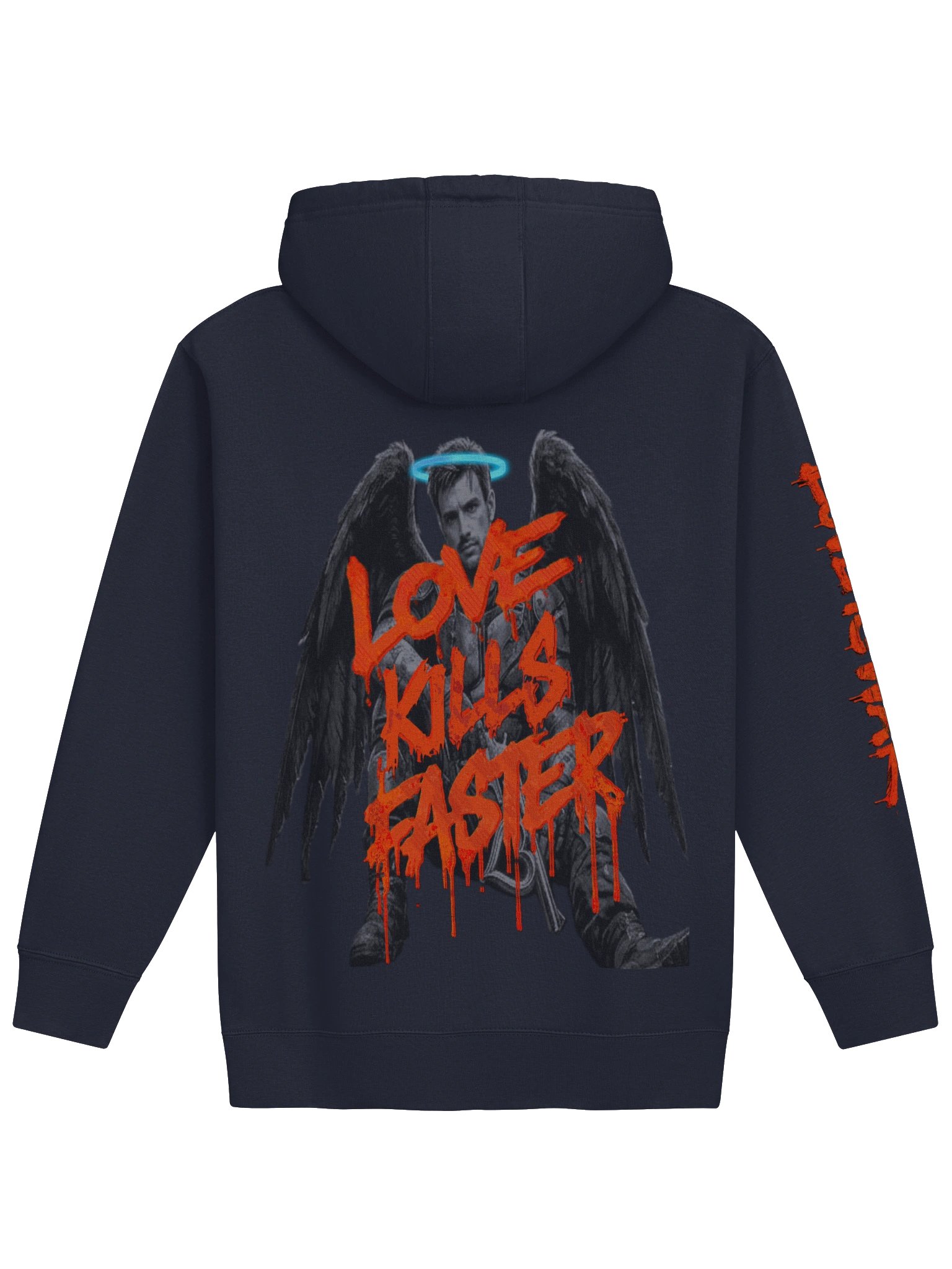 LKF // "LOVE IS WAR" – Heavyweight Graphic Hoodie product image (1)