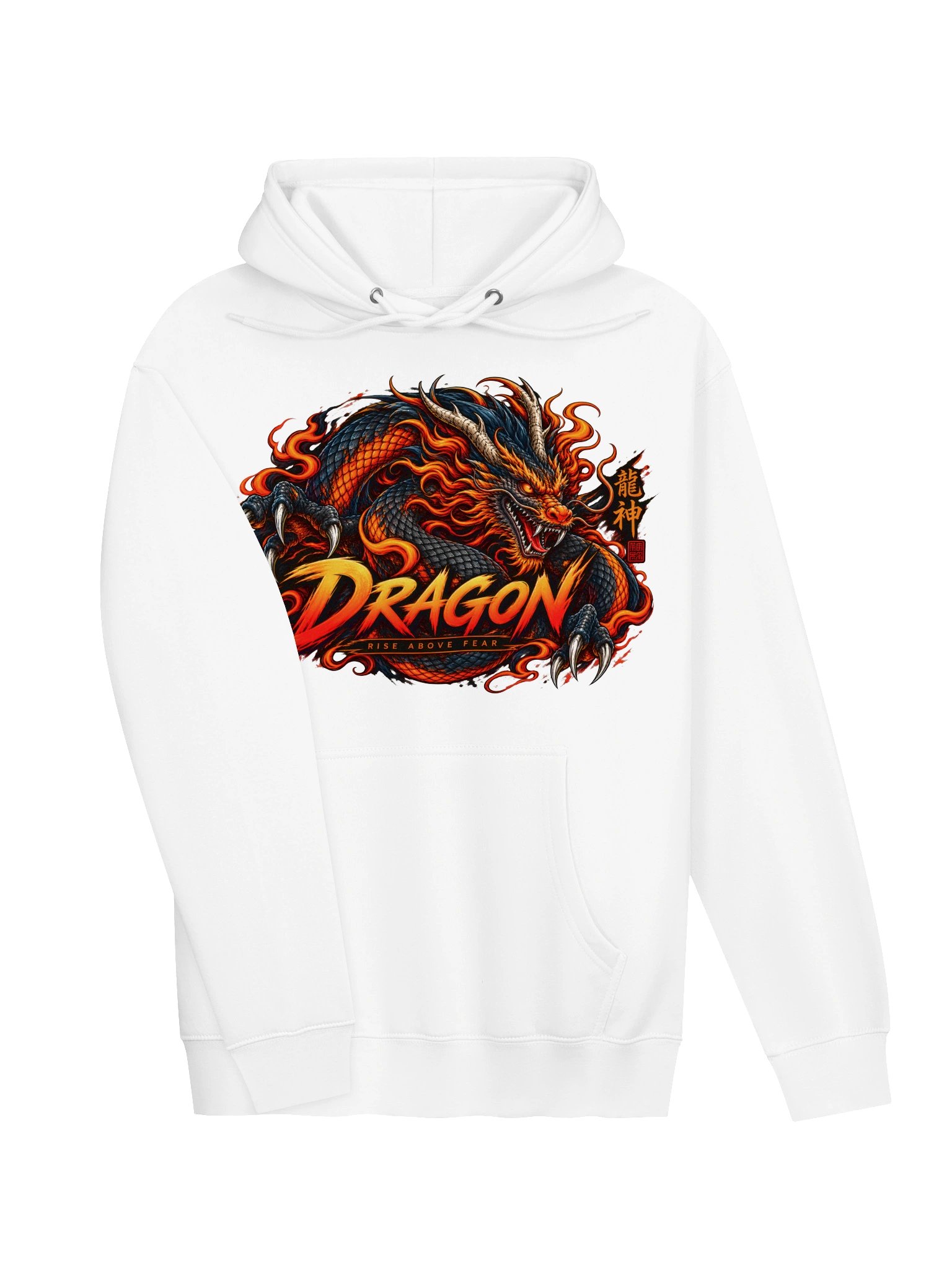Dragon Rise Above Fear Hoodie product image (29)