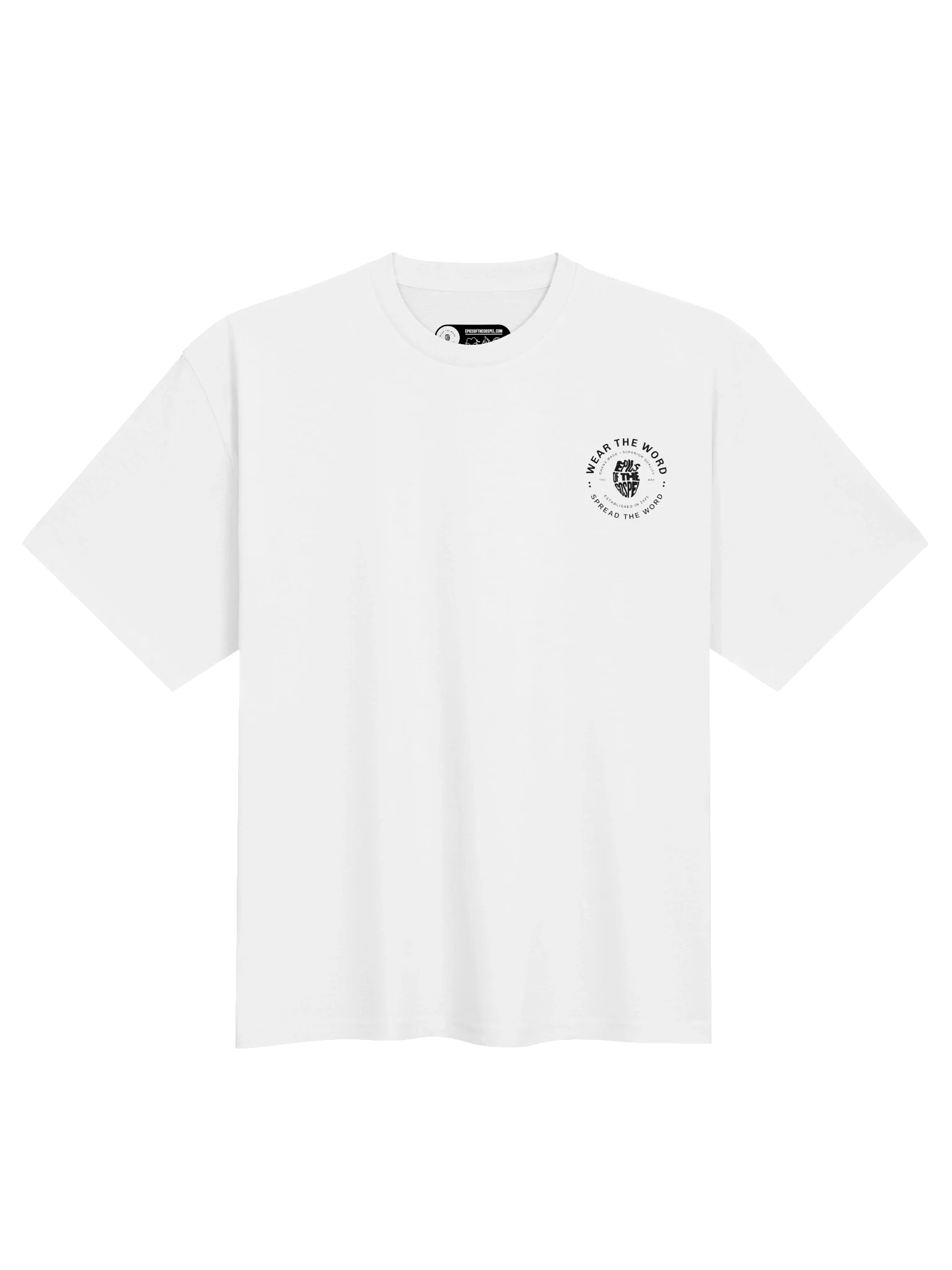 'Faith Over Fear' Oversized Tee