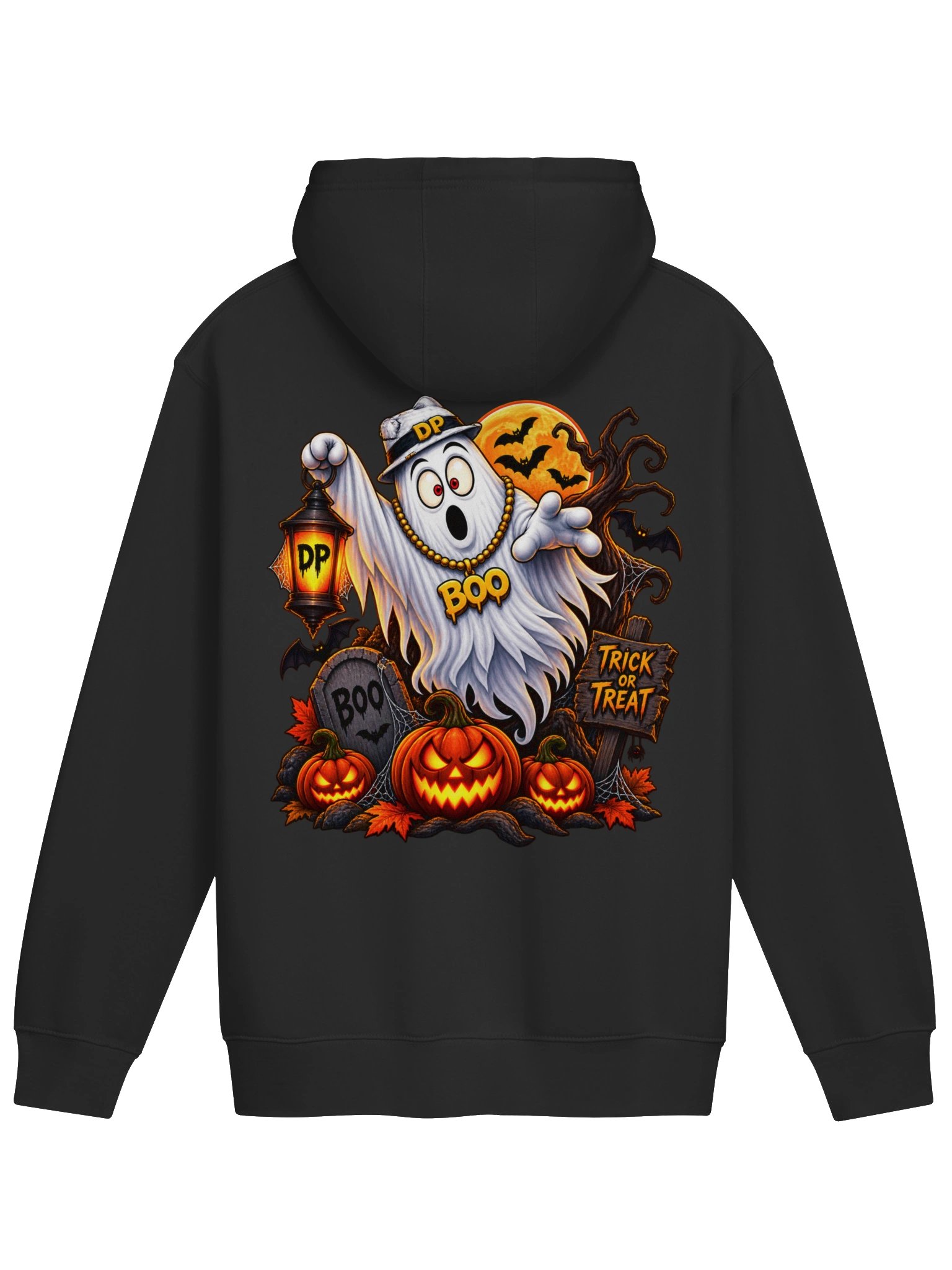 Boo Happy Halloween Premium Pullover Hoodie product image (2)