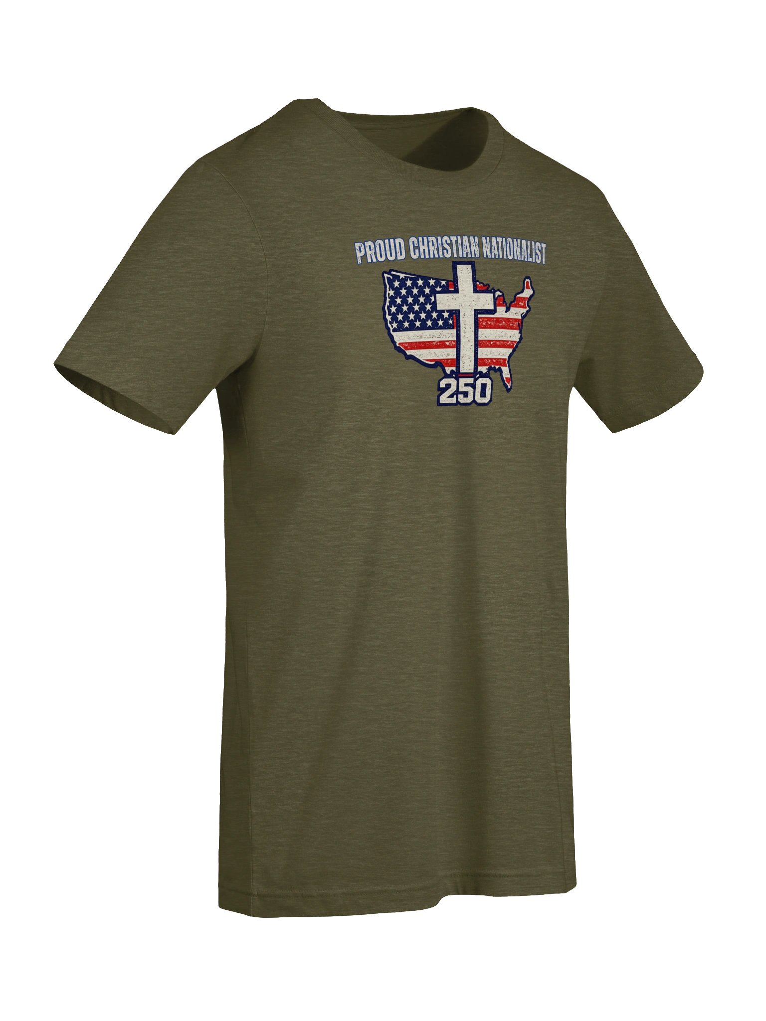 Proud Christian Nationalist - T-shirt product image (17)