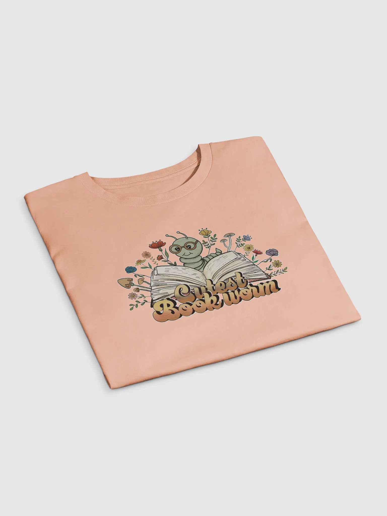 Cutest Bookworm Cropped Top Large Print product image (5)