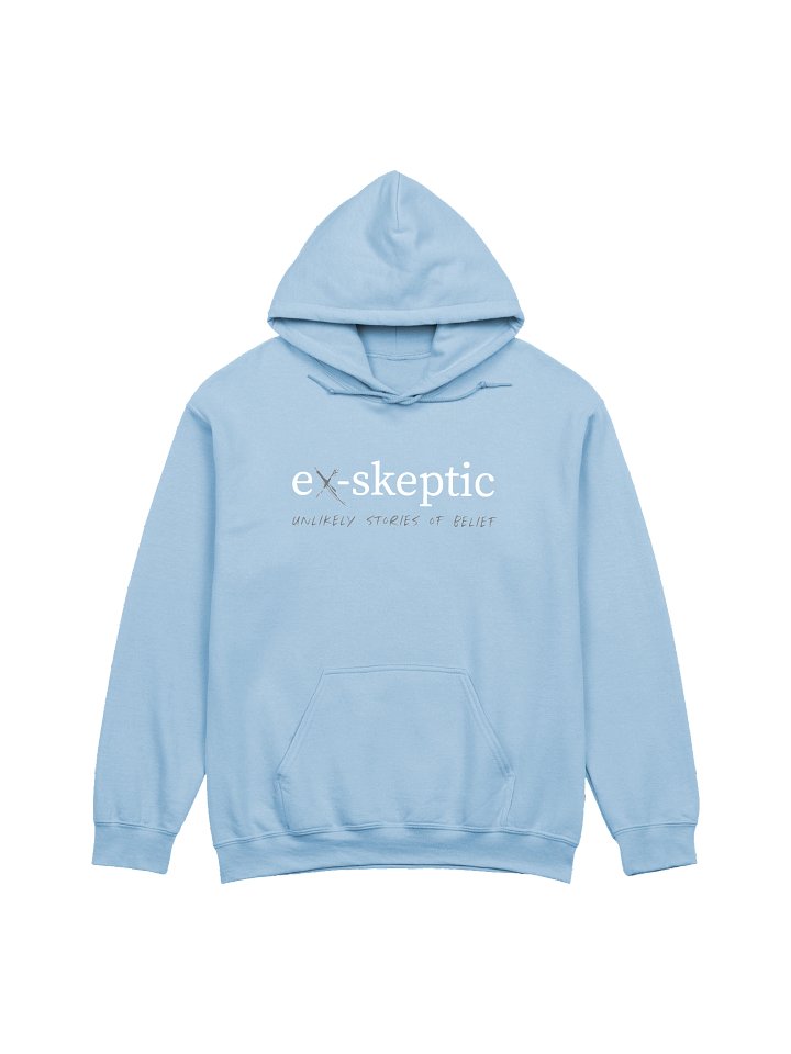 Ex-Skeptic Hoodie | Light Blue product image (1)