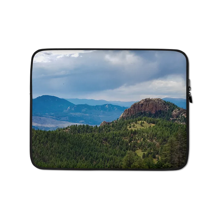 Mountain In the Trees Laptop Sleeve product image (1)