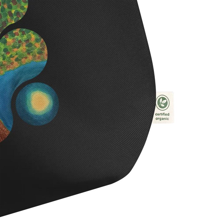 Enchanted Tree Canvas Organic Tote product image (2)